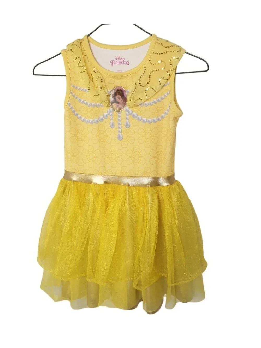 Disney Belle Girls S Costume Beauty and the Beast Halloween Tutu Dress Princess